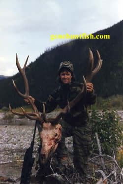 Geno out Elk Hunting