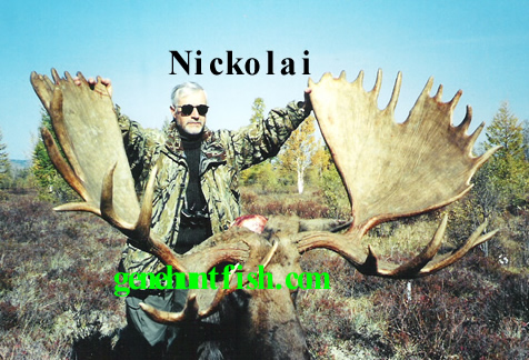 Nickolai and Seberian Moose