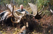 Moose hunt in Alaska