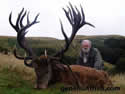 Hunter and His Red Stag