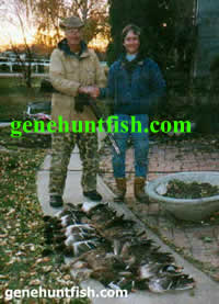 Cush and Geno Duck Hunting