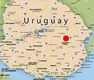 Map Of Uruguay