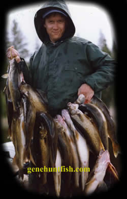 Geno Walleye Fishing In The Days Of Fishing