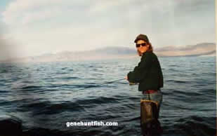 Geno Fishing Trout