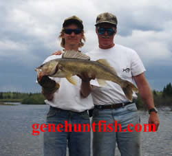 Geno And John Walleye Fishing