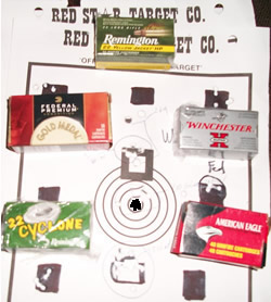 Geno and Targets for .22